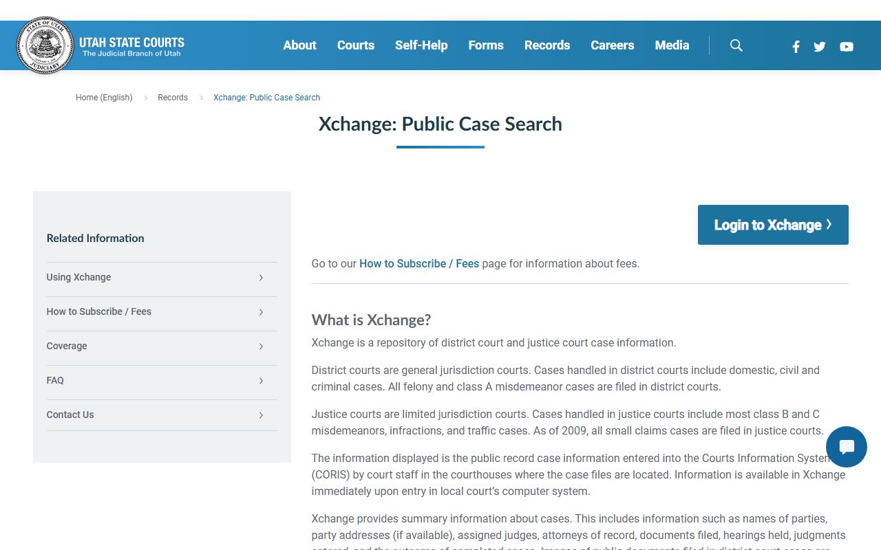 Duchesne County court records after arrest Utah Xchange information